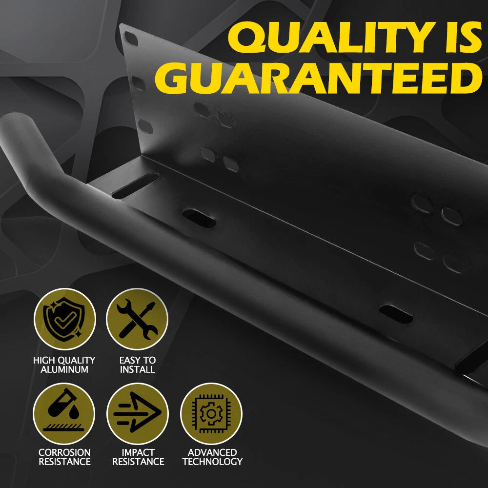 Bull Bar Style Front Bumper License Plate Mount Bracket Holder Off-Road Light EA 6B93BC-57