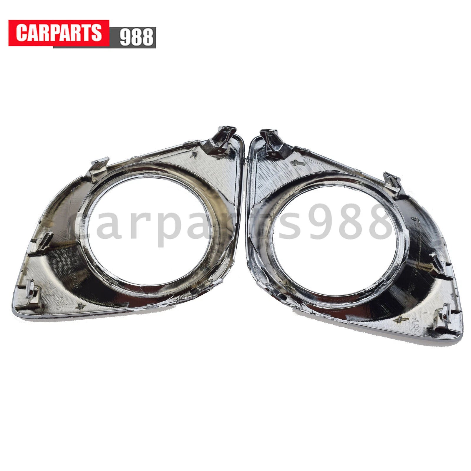 Left Right Front Fog Light Bezel Chrome for Toyota Venza 521280T010 521270T010 6B93BC-57