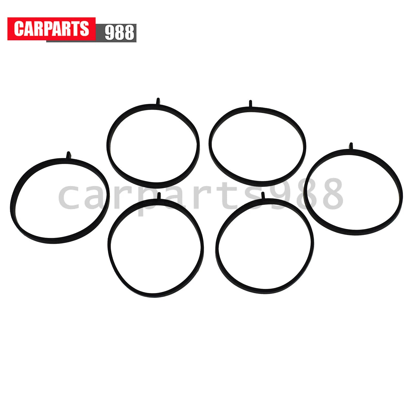 6Pcs Intake Manifold Gaskets For Porsche Cayenne Macan Panamera 94611014660 6B93BC-57