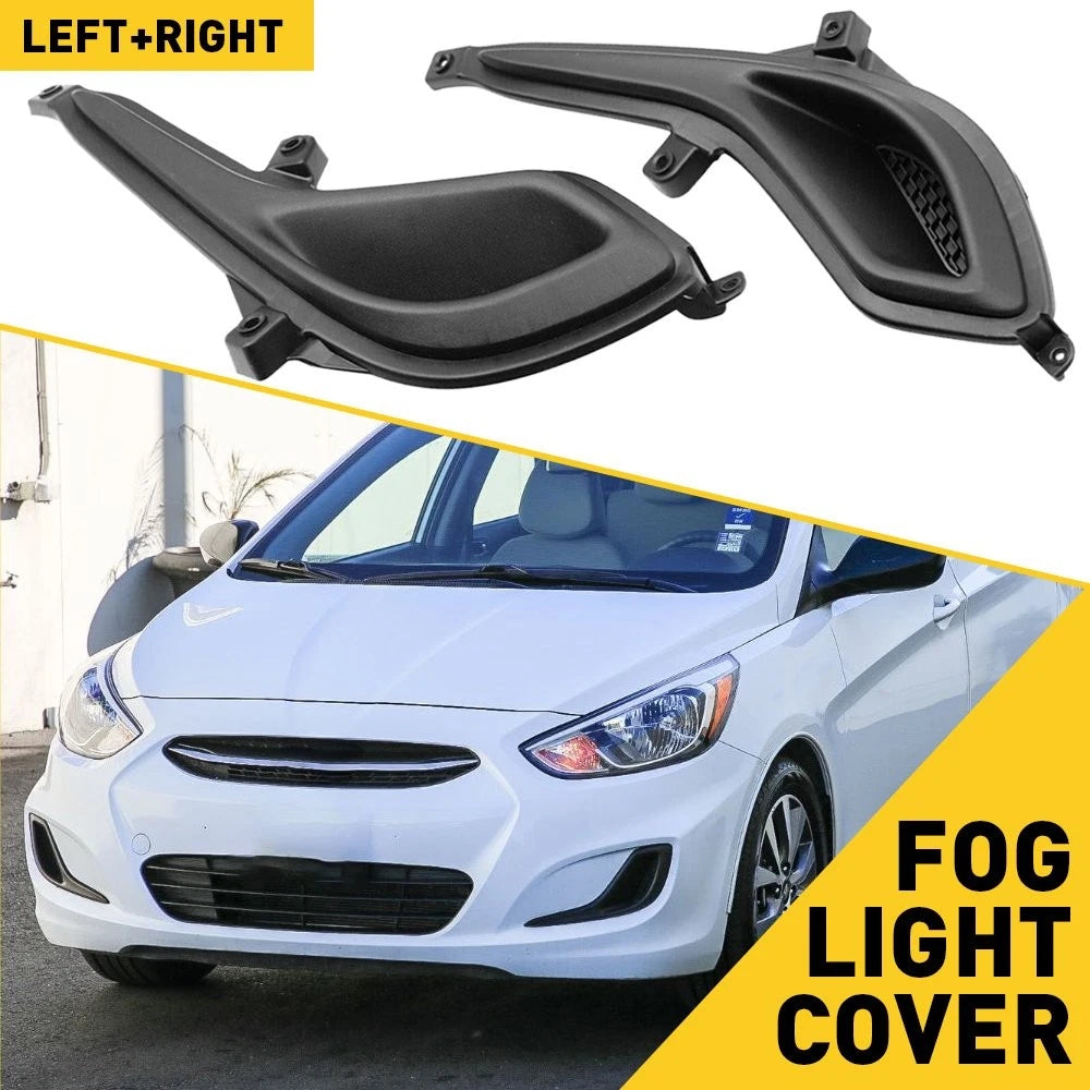 For Hyundai Accent 2012-2017 Left Right Side Front Fog Light Lamp Cover Bezel 6B93BC-57