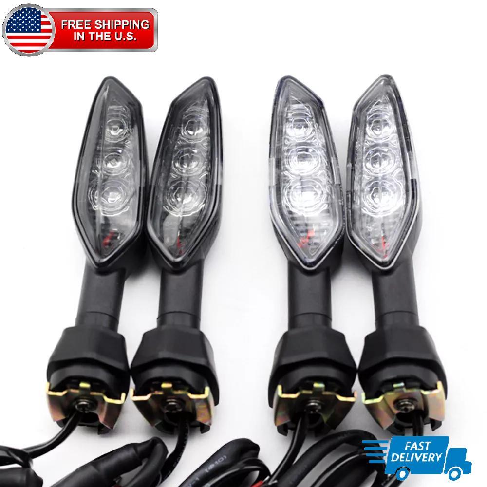 Fit KAWASAKI KLR650 VERSYS 650 1000 Z900 LED Turn Signal Lights Indicator Lamps