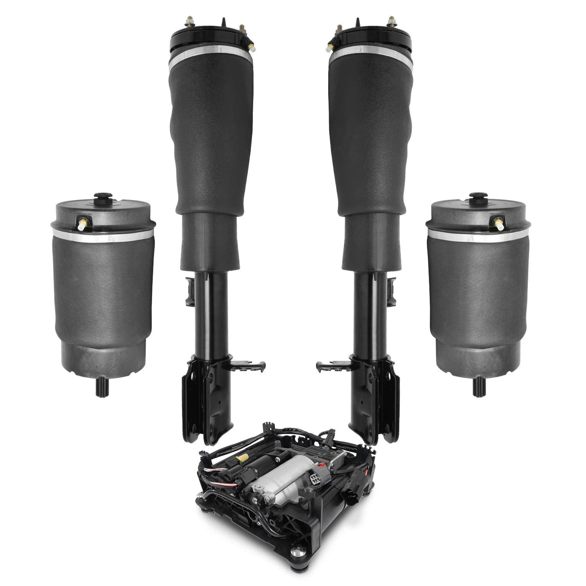 Front & Rear Air Strut Assembly Kit for 2006-2012 Land Rover Range Rover 6B93BC-57