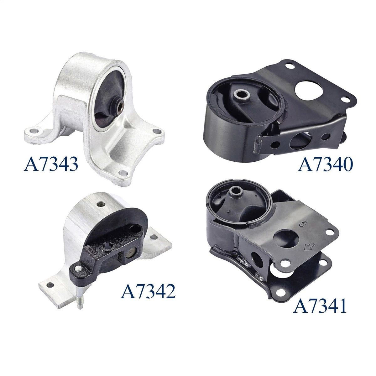 Engine Mount Set compatible with Nissan 2002-2006 Altima L4 6B93BC-57