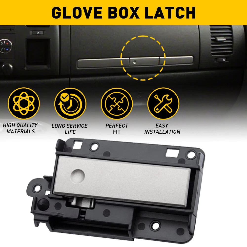 Upper Glove Box Door Latch Handle for 2007-2013 Silverado Sierra 1500 2500HD EOA 6B93BC-57
