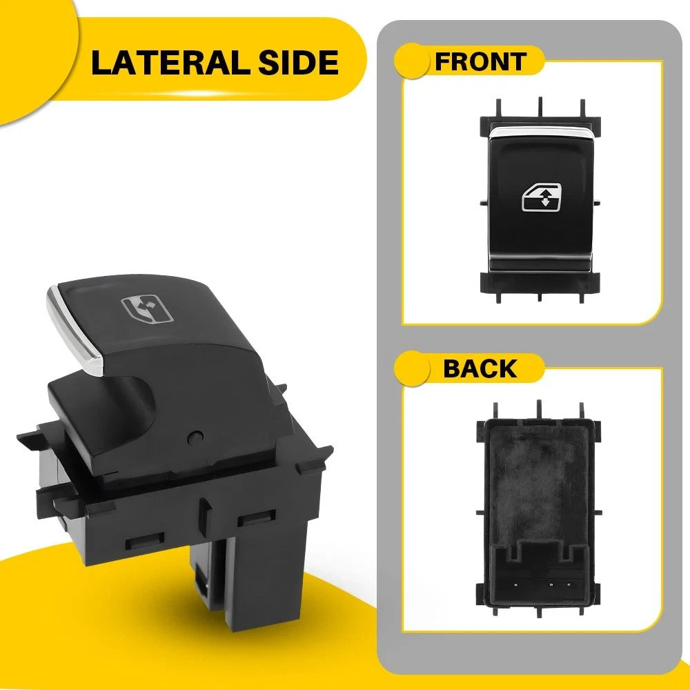 3X Power Window Control Switch Button for 2018-2021 VW Tiguan 2016-2019 e-Golf A 6B93BC-57