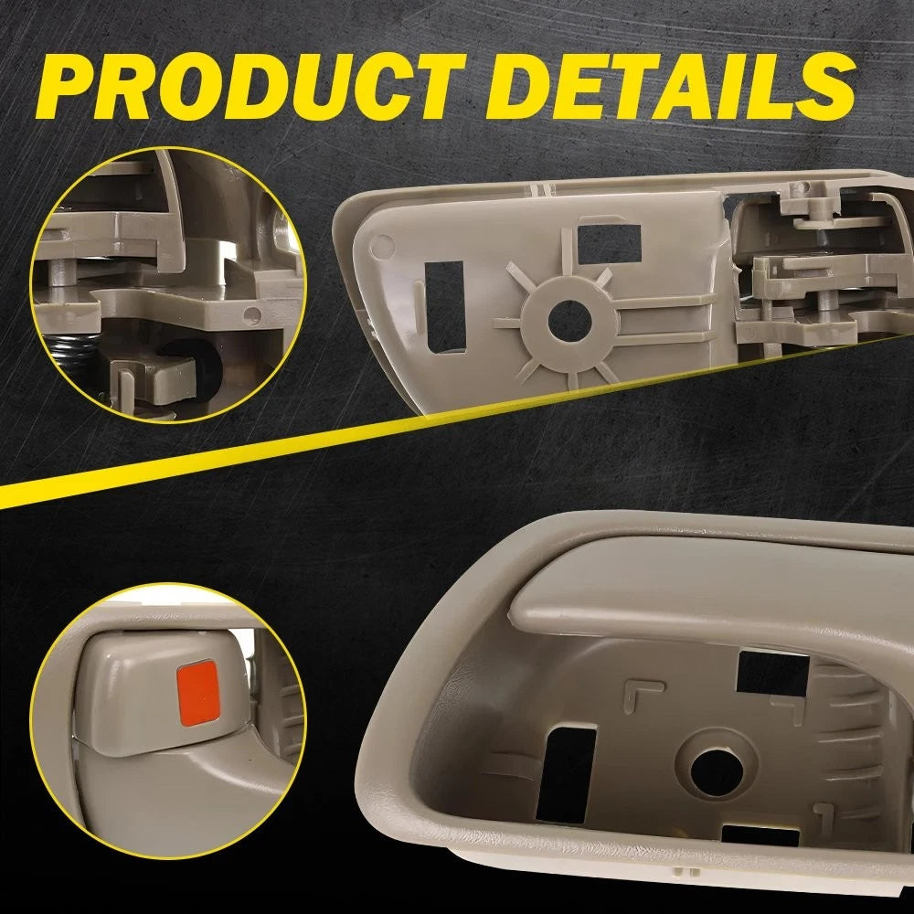 For 2002-2006 Toyota Camry Inside Door Handle Front or Rear Driver Side Beige A 6B93BC-57
