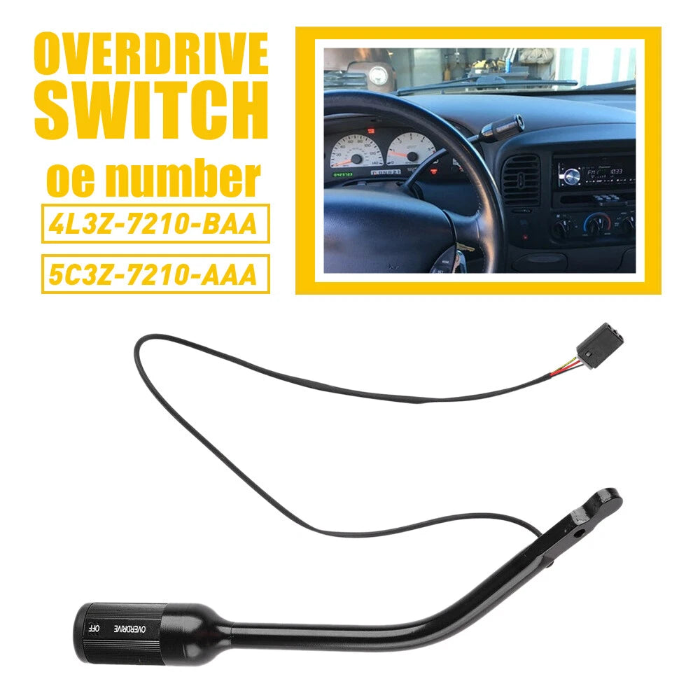FOR FORD 1997-2003 F150 F250 F350 EXPEDITION OVERDRIVE SWITCH GEAR SHIFTER LEVER 6B93BC-57