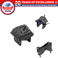 Engine Motor & Trans Mount 3PCS Set Fit 1995-2000 Ford Windstar 3.0L Auto Trans 6B93BC-57