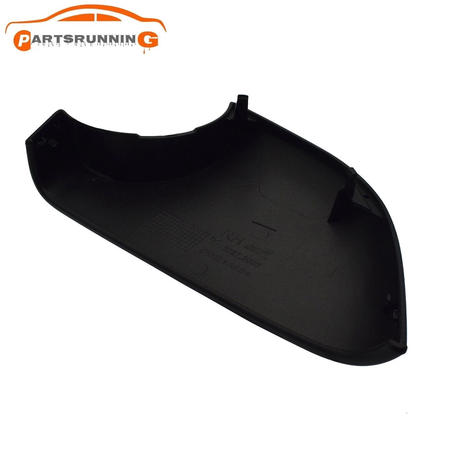 2287.3006 Black Right Rearview Mirror Lower Holder Cover For Tesla Model 3 17-23 6B93BC-57