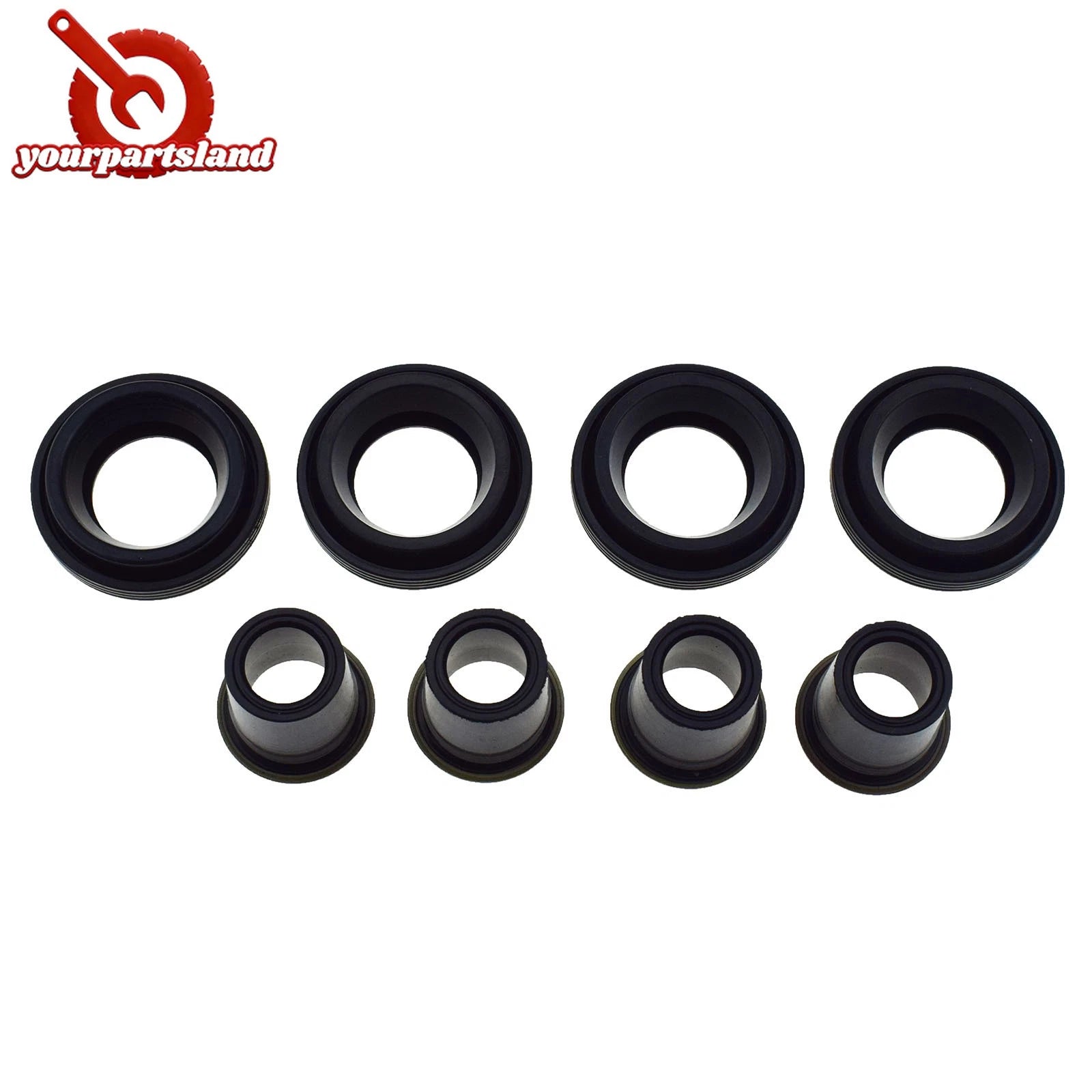 Fuel Injector Seal Rocker Cover Gasket Kit For Toyota Hilux D4D KUN26 1KD-FTV 6B93BC-57