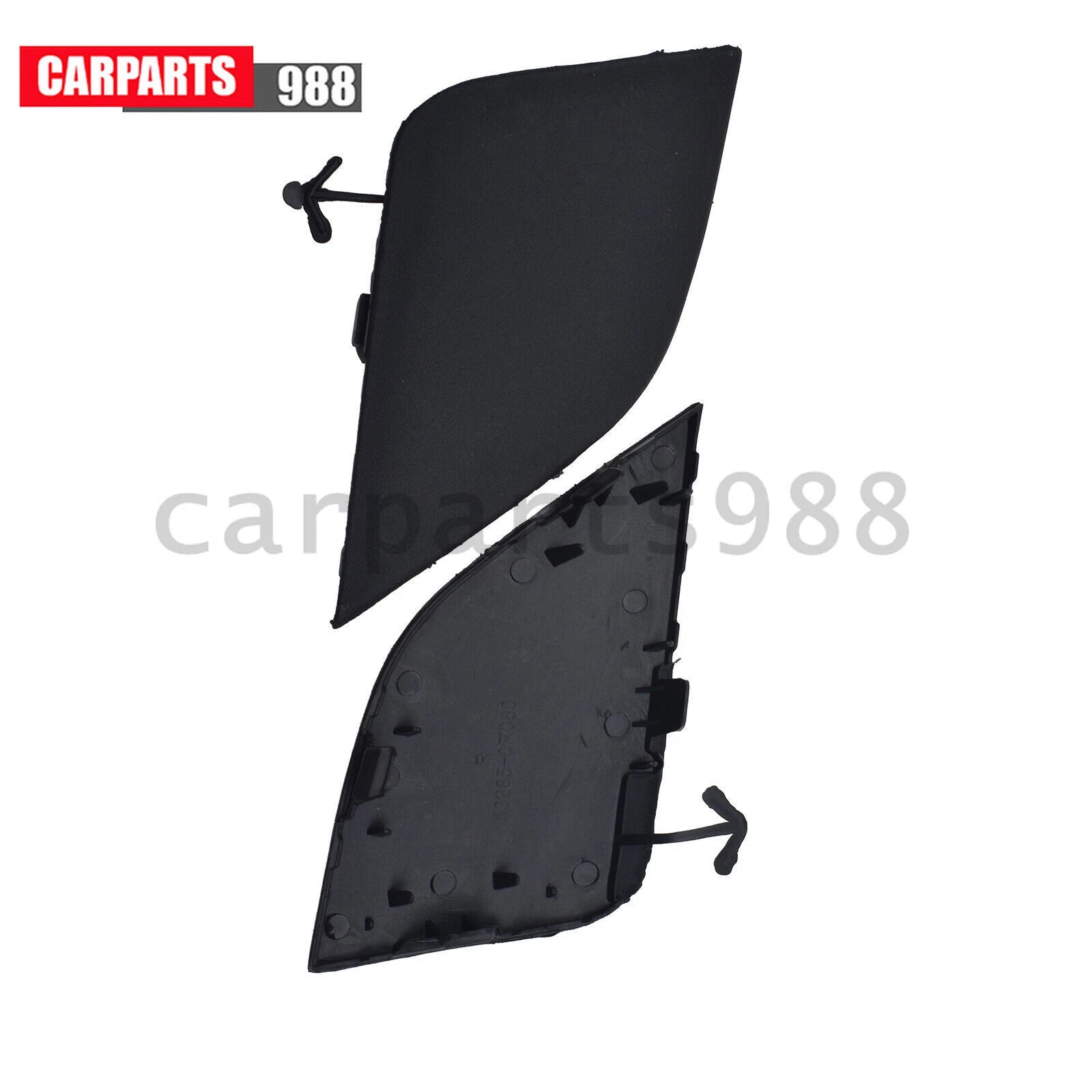 Front Bumper Tow Hook Eye Cover for Toyota RAV4 2016-2018 532850R080 532860R080 6B93BC-57