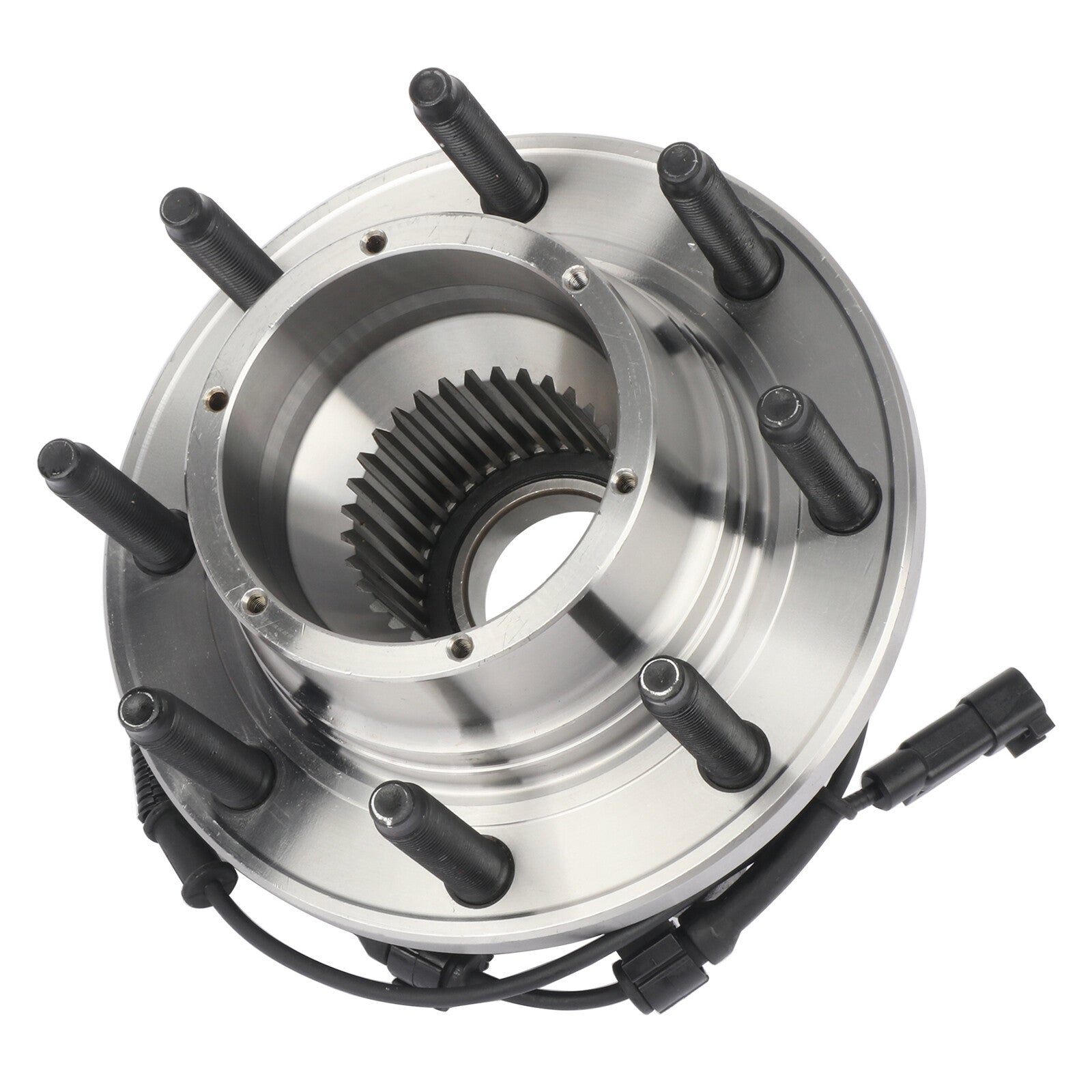 2P Wheel Hub Bearings Front 4WD For Ford F250 F350 Super Duty 2011-2016 SRW Only 6B93BC-57