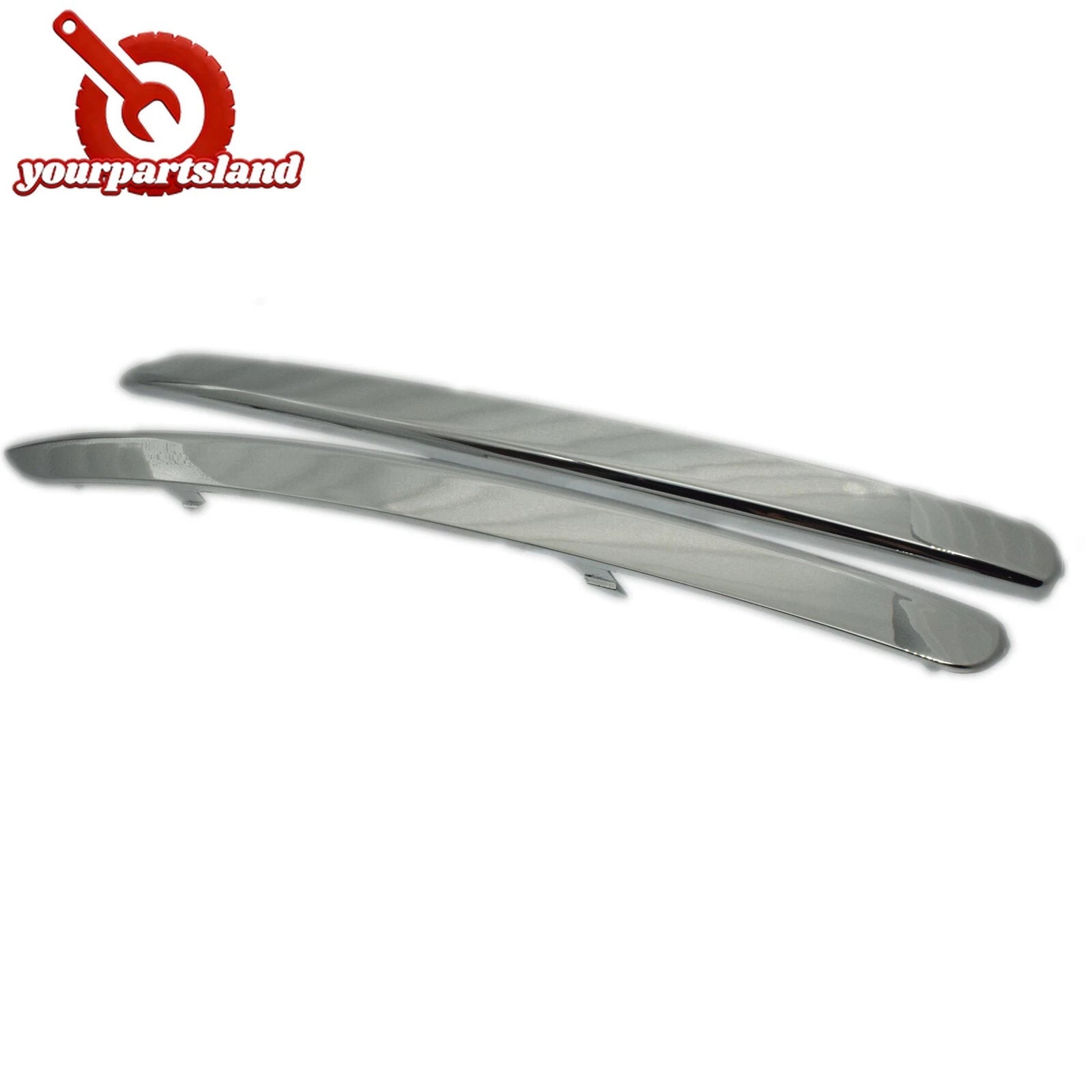Front LH RH Chrome Bumper Trim For 2011-2016 Kia Sportage 865823W000, 865813W000 6B93BC-57