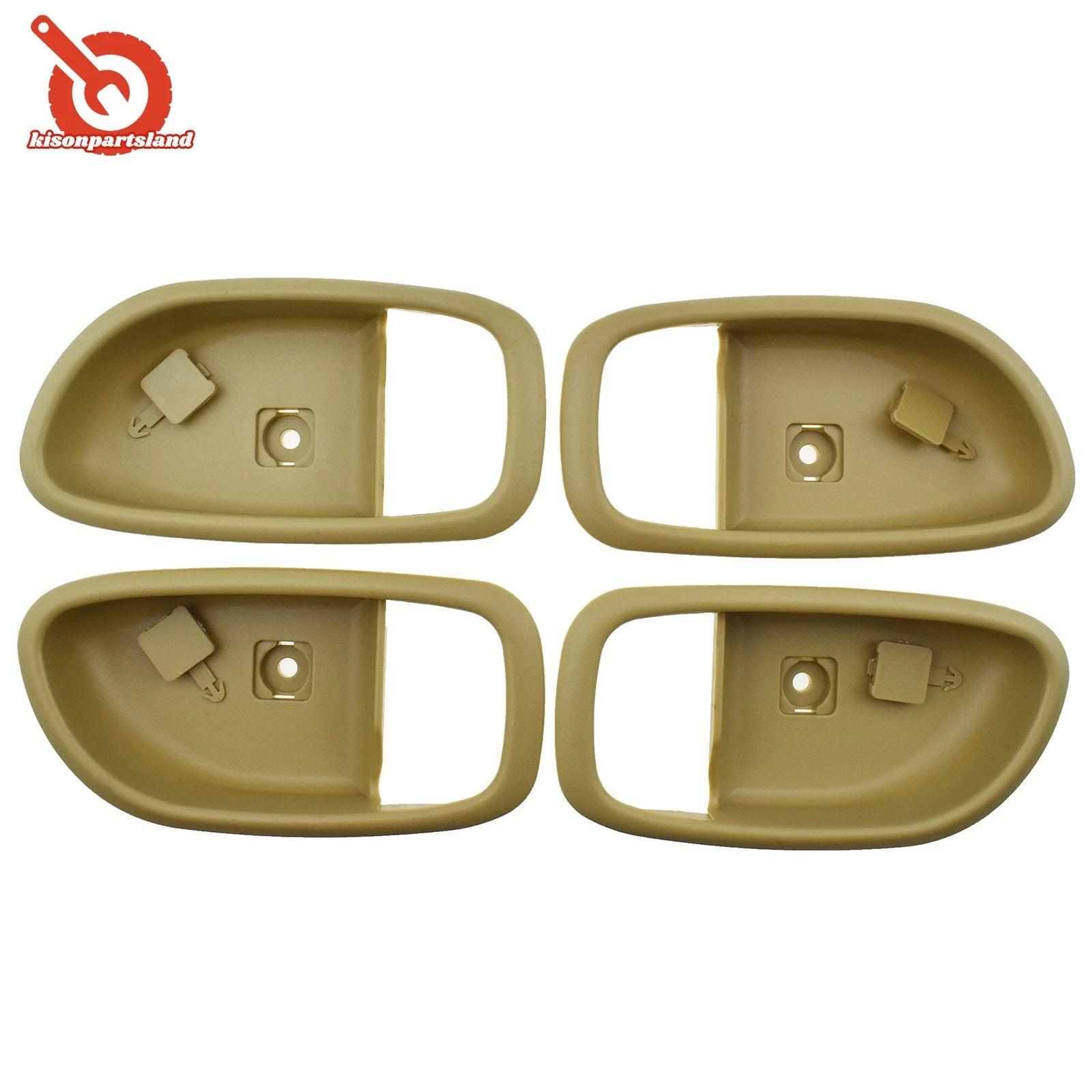Beige Left Right Interior Inside Door Handle Bezel For 2007-2010 Hyundai Elantra 6B93BC-57