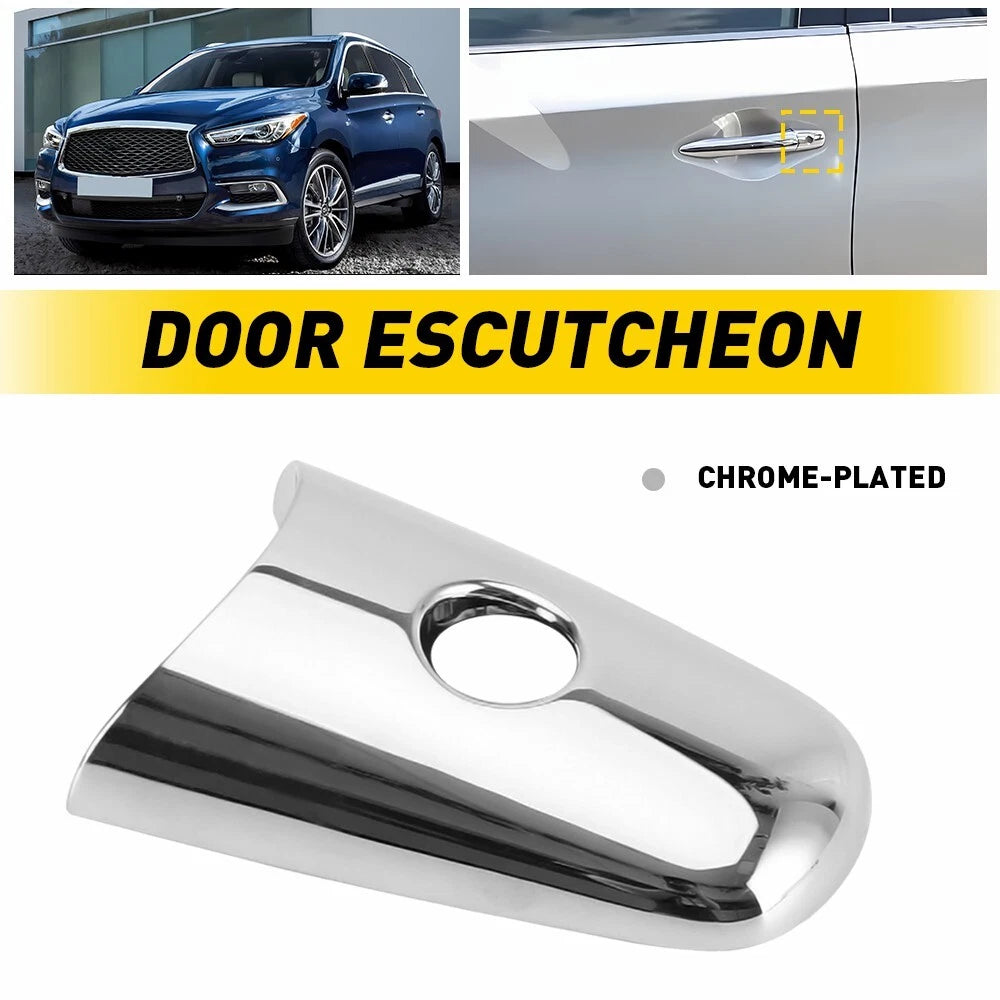For Nissan Armada 2017-2020 Front Door Outside Handle Cover Chrome 80646-1BA0A A 6B93BC-57