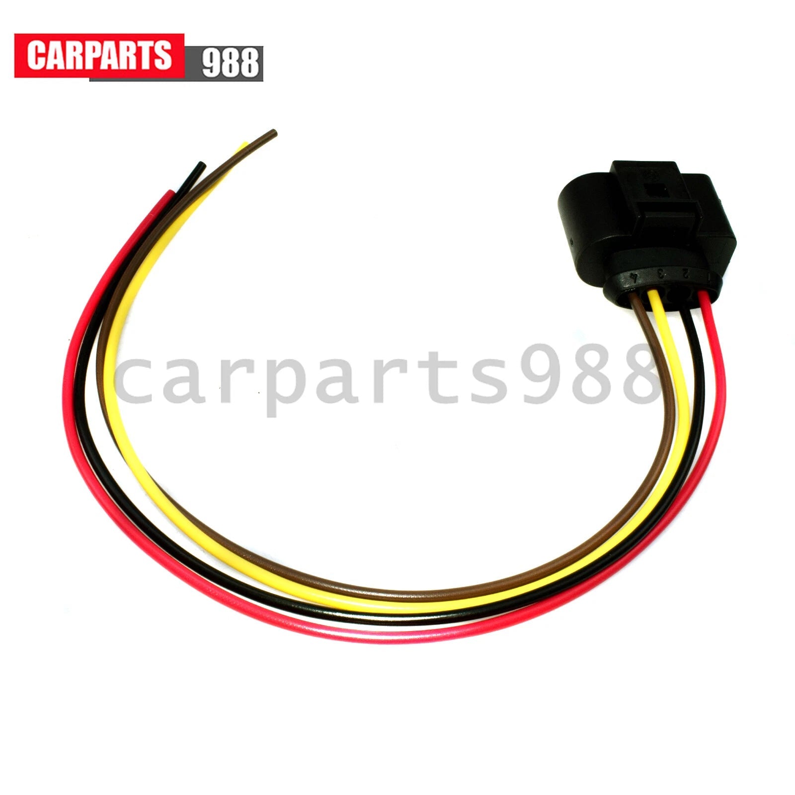Ignition Coil Wiring Harness Plug 1J0973724 For Audi A3 A4 TT VW Golf Passat 6B93BC-57