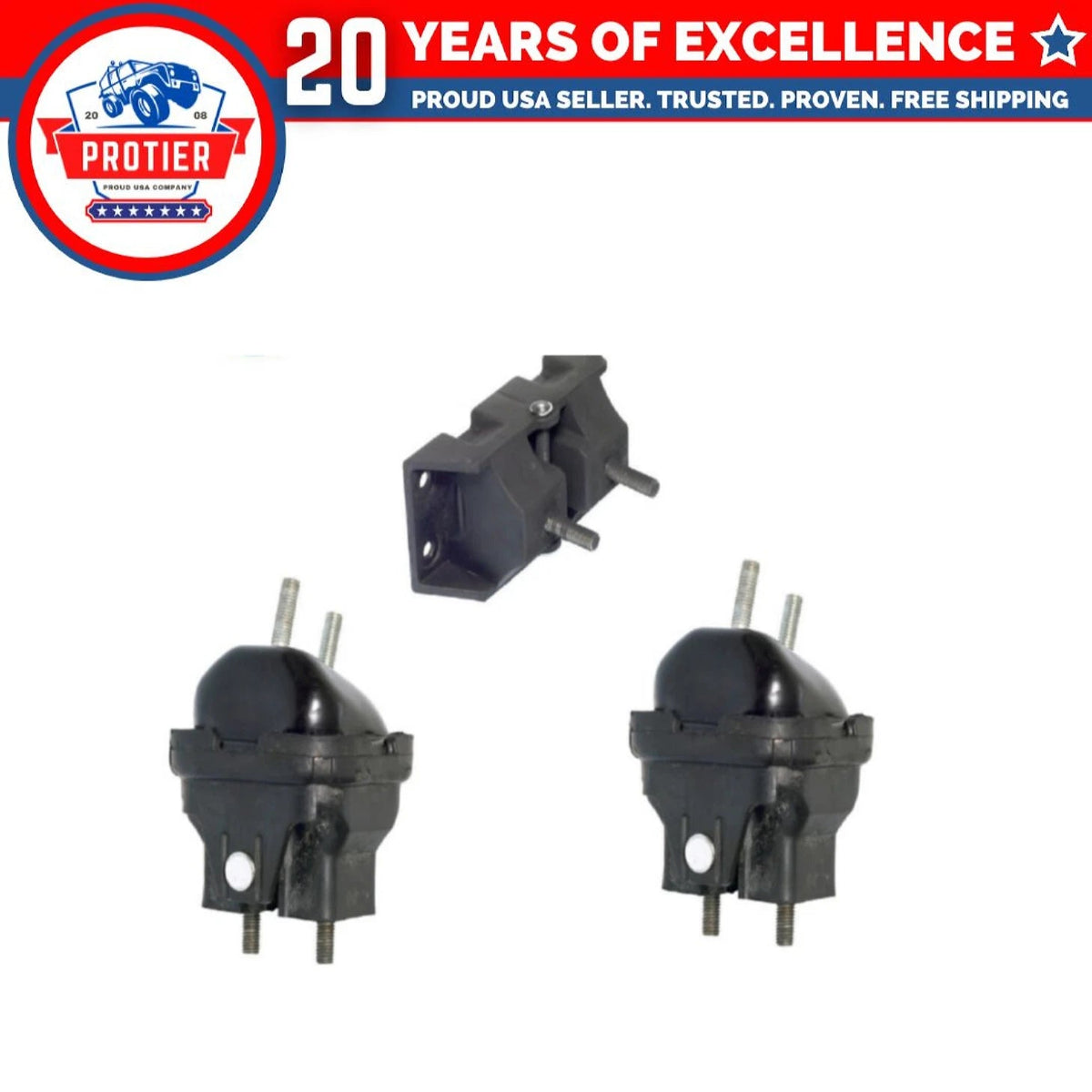 Fits 1998-2004 Chrysler Concorde/1999-2004 300M 3.2L 3.5L Motor & Trans Mount 6B93BC-57