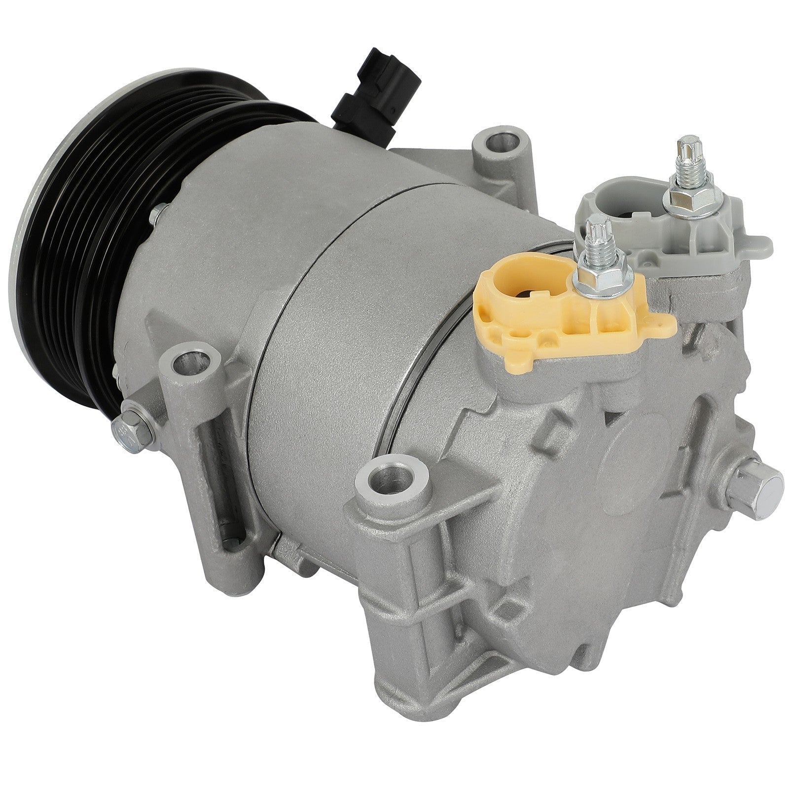 A/C Compressor and Clutch For Ford Fiesta 2014-2015 2016 2017 2018 2019 1.6L 6B93BC-57