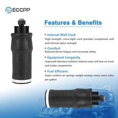 Pair Air Suspension Air Bags W02-358-7036 For Peterbilt ContiTech 2903200 1S5186