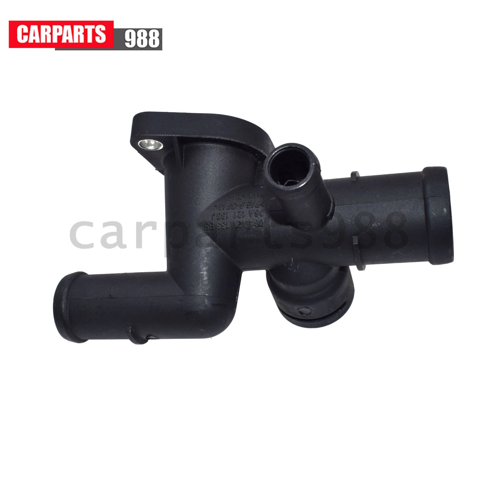 Radiator Coolant Hose Flange For VW Golf Jetta Audi TT A3 1.8T 06A121132Q 6B93BC-57