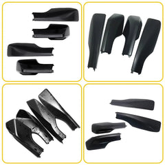 2001-2005 for Toyota RAV4 5-Door Top Black Roof Rack End Cover Shell Replace 4pc 6B93BC-57