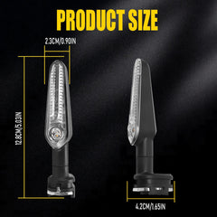 4X Front Rear LED Turn Signal Light For Yamaha FZS FZ-25 MT-07 XSR 700 YZF R15 A 6B93BC-57