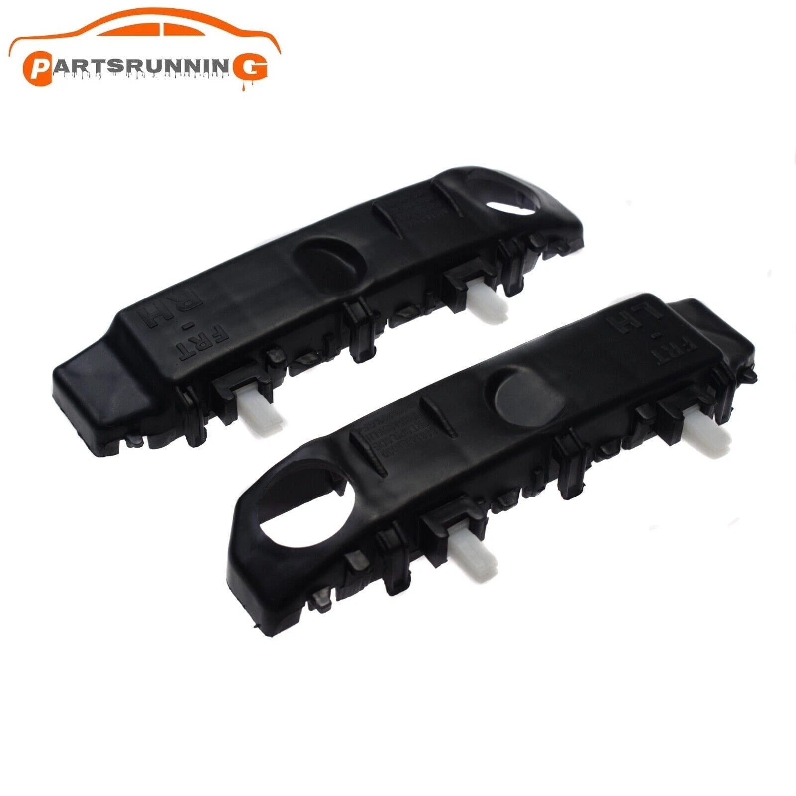 2pcs Pair Front Bumper Retainer Brackets For 2014 2015 2016 2017 2018 Kia Forte 6B93BC-57