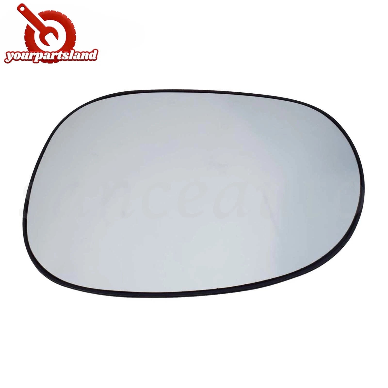 Left Heated Mirror Glass Rearview Mirror Lens for Dodge Challenger 2008-2022 6B93BC-57