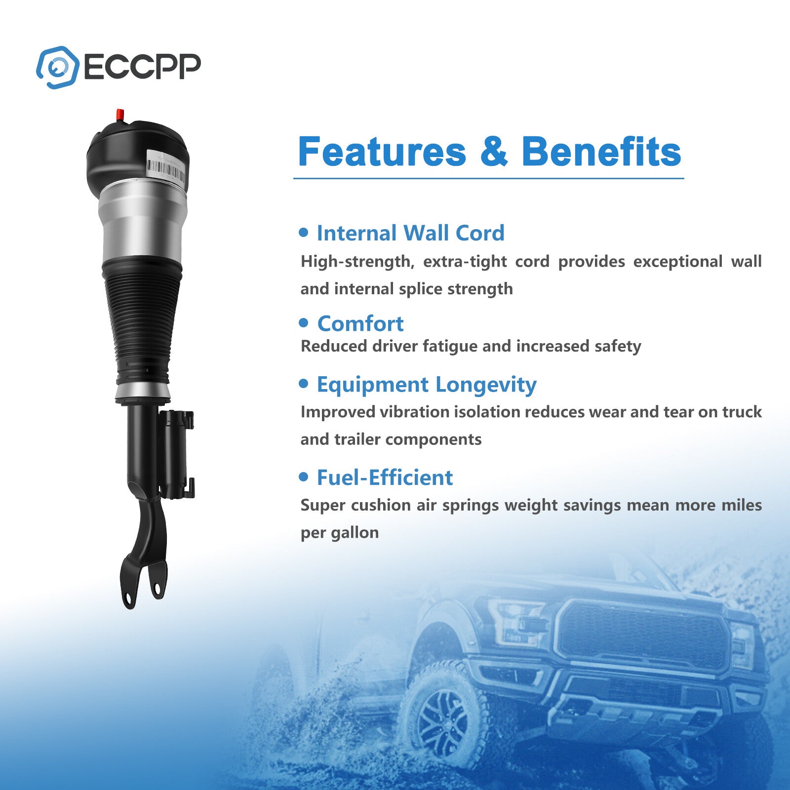 Front Right Air Suspension Shock For Mercedes 4MATIC W222 S500 S560 S550 S450 KOEEP