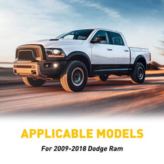 Glossy Black Pillar Posts for Dodge Ram Crew/Quad/Extended 09-18 EXT 4pc Trim EA 6B93BC-57