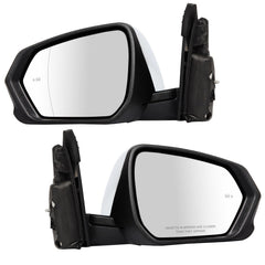 Chrome Mirror For 2018-2021 Chevrolet Equinox Blind Spot Driver & Passenger Side 6B93BC-57