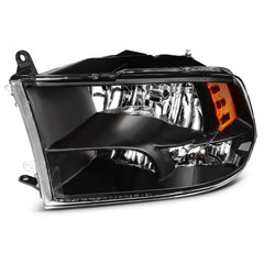 ECCPP Headlights Assembly For Dodge Ram 1500 2500 3500 2009-2018 Pair Black 6B93BC-57