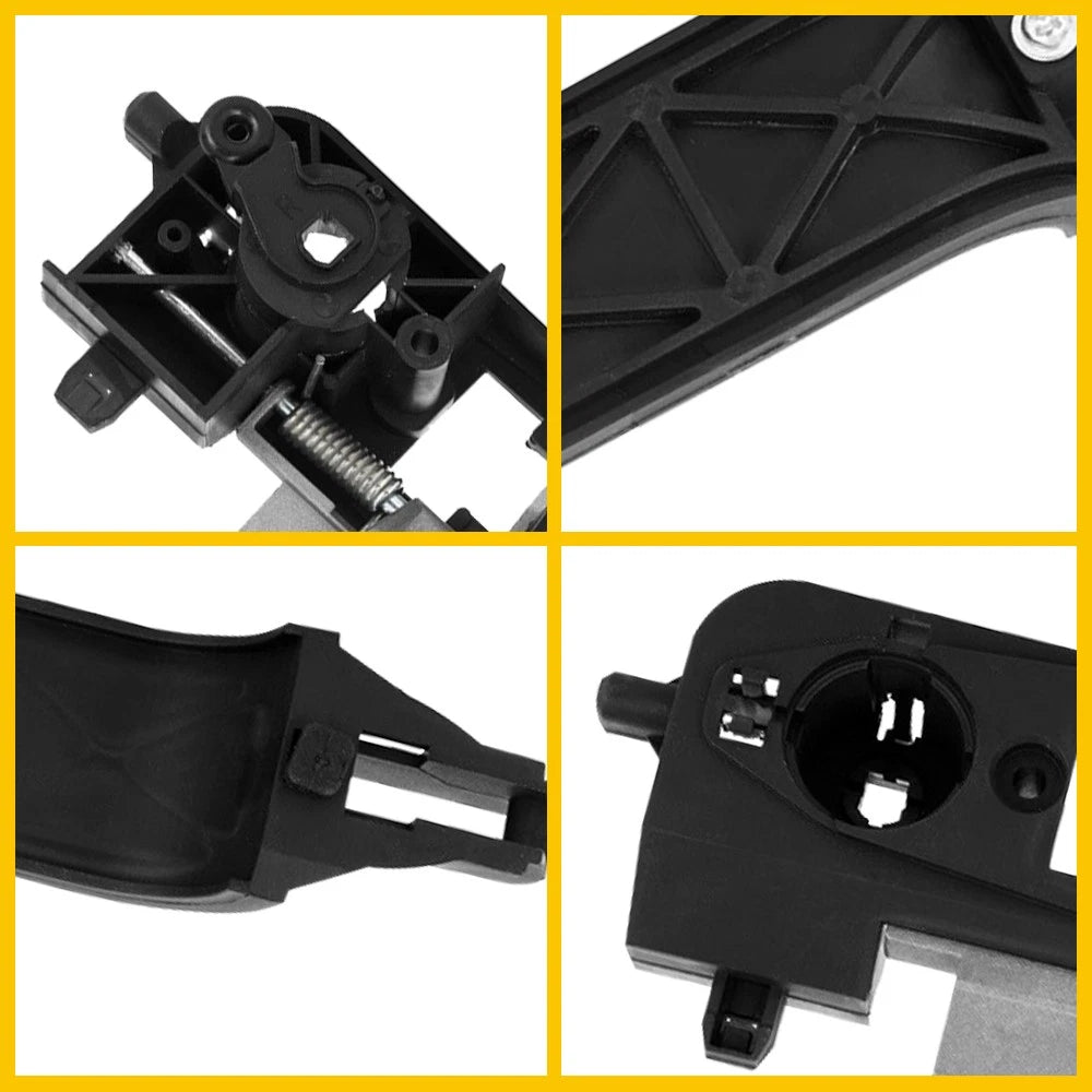 FOR 00-07 FORD FOCUS BLACK BARE FRONT RIGHT DOOR HANDLE REINFORCEMENT BRACKET EA 6B93BC-57