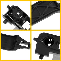 FOR 00-07 FORD FOCUS BLACK BARE FRONT RIGHT DOOR HANDLE REINFORCEMENT BRACKET EA 6B93BC-57