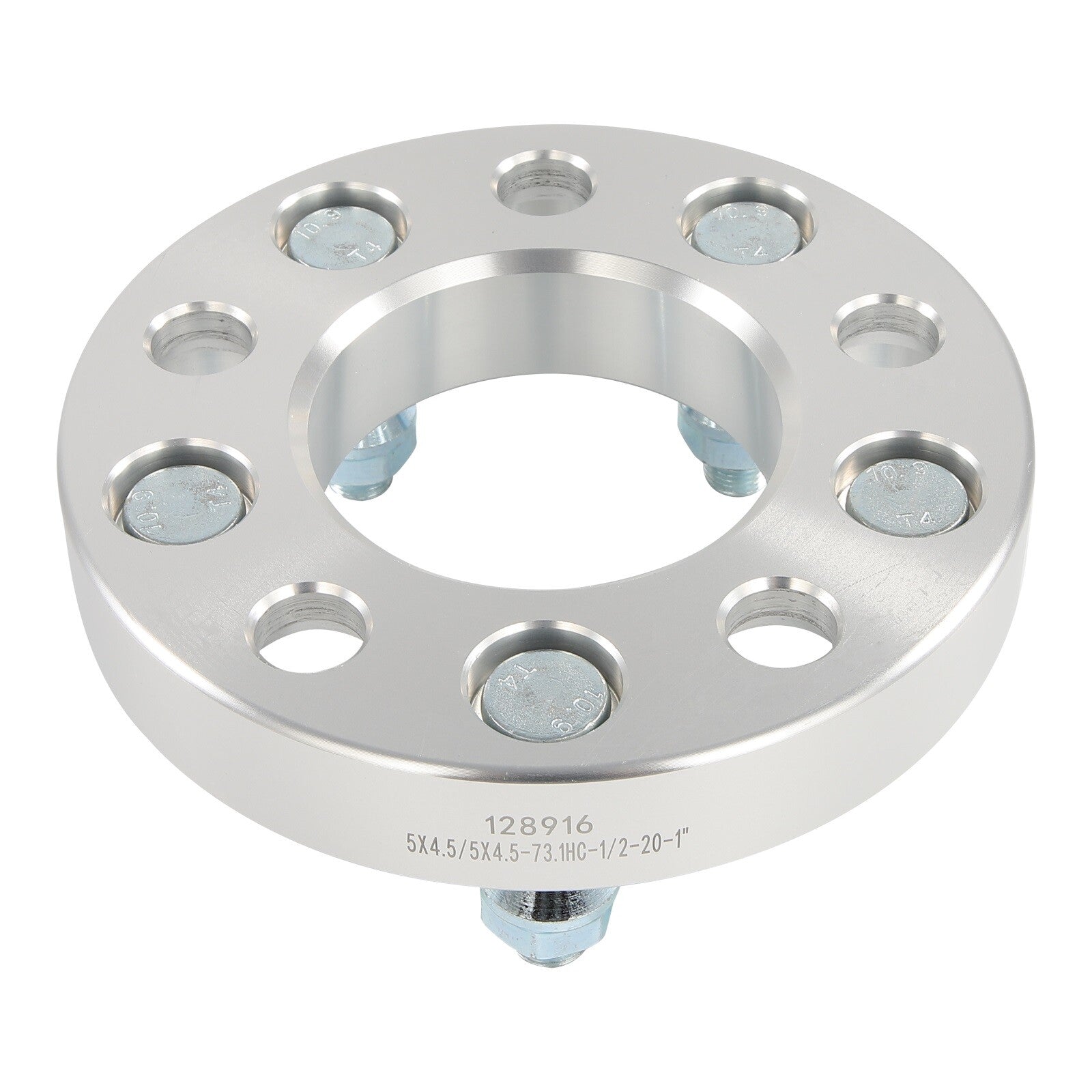 2 Pcs 1" 5x4.5 Wheel Spacers 1/2"x20 For Ford Mustang Ranger Jeep Wrangler TJ YJ 6B93BC-57