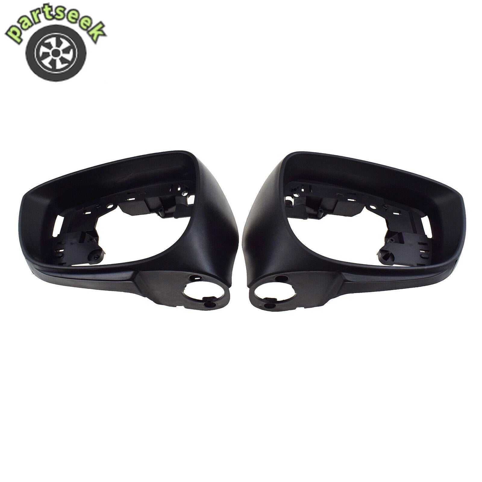 Pair Rear View Wing Mirror Cover Frame For Mazda CX-5 15-16 CX-3 CX-4 16-19 6B93BC-57