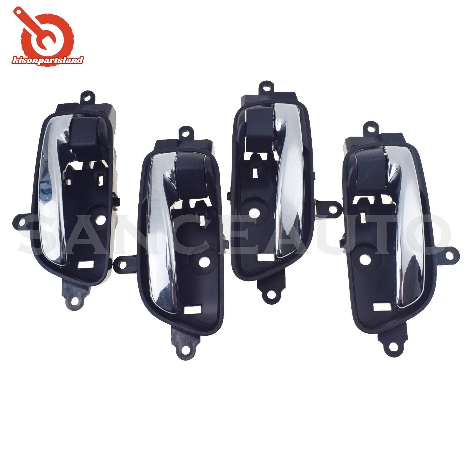 4PCS Left Right Inside Door Handles for Nissan Altima Pathfinder Titan 2013-2017 6B93BC-57