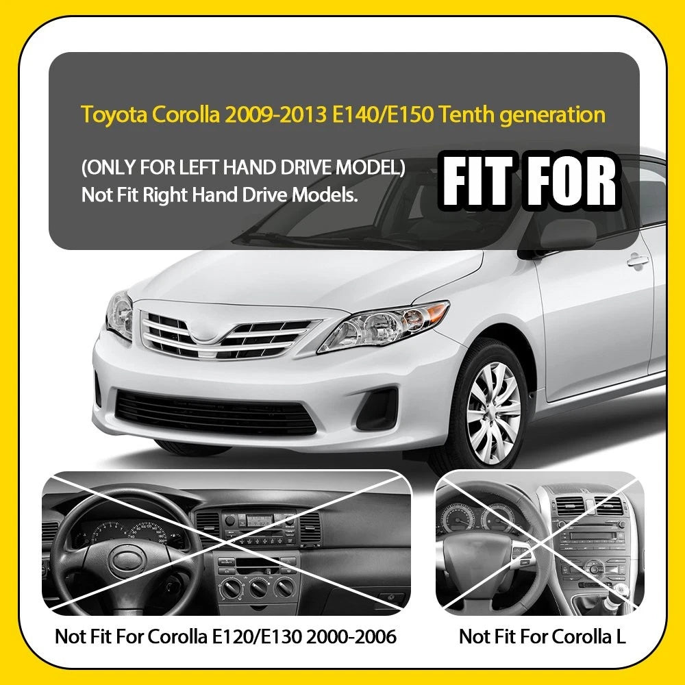 Dashboard Cover Mat Car Interior Pad Fits Toyota Corolla 2009 2010 11 12-2013 EA 6B93BC-57