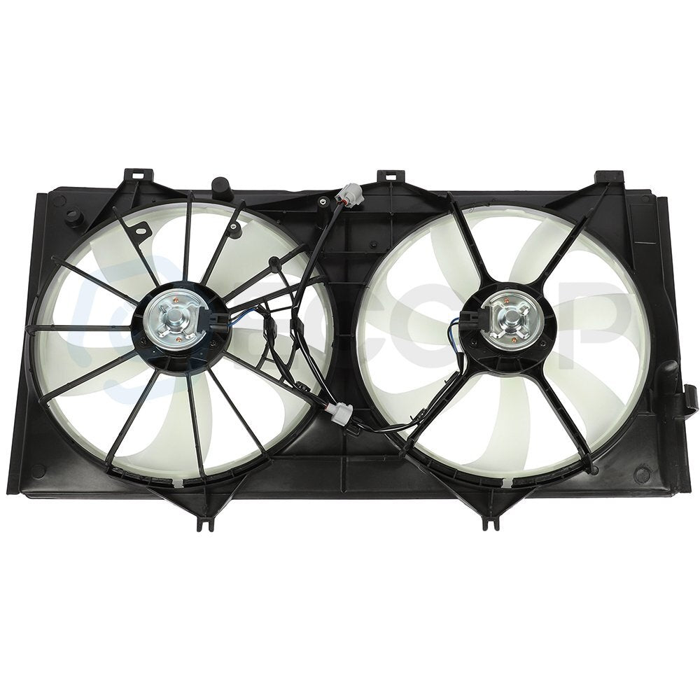 Electric Radiator Condenser Cooling Fan Kit For 2009 2010-2012 Toyota Venza 6B93BC-57