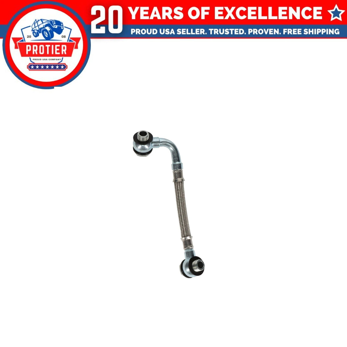 Return Turbocharger Oil Supply Line Fits RAM 2500 3500 4500 (Medium/Heavy 6B93BC-57