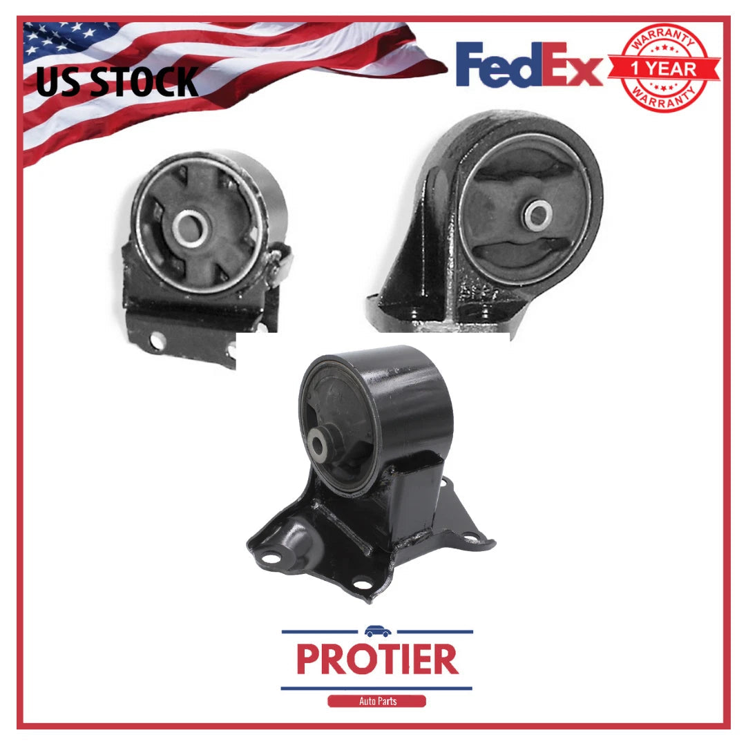 Engine Motor & Trans Mount Set for Hyundai Sonata 2.4L/2.7L 02-05 Auto Trans 6B93BC-57