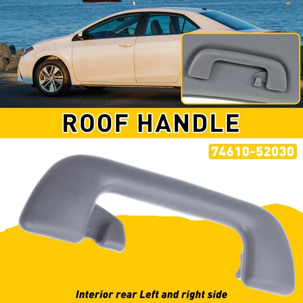 2Set Rear Right Left Inner Roof Pull Handle For Grab Toyota Corolla 74610-52030 6B93BC-57