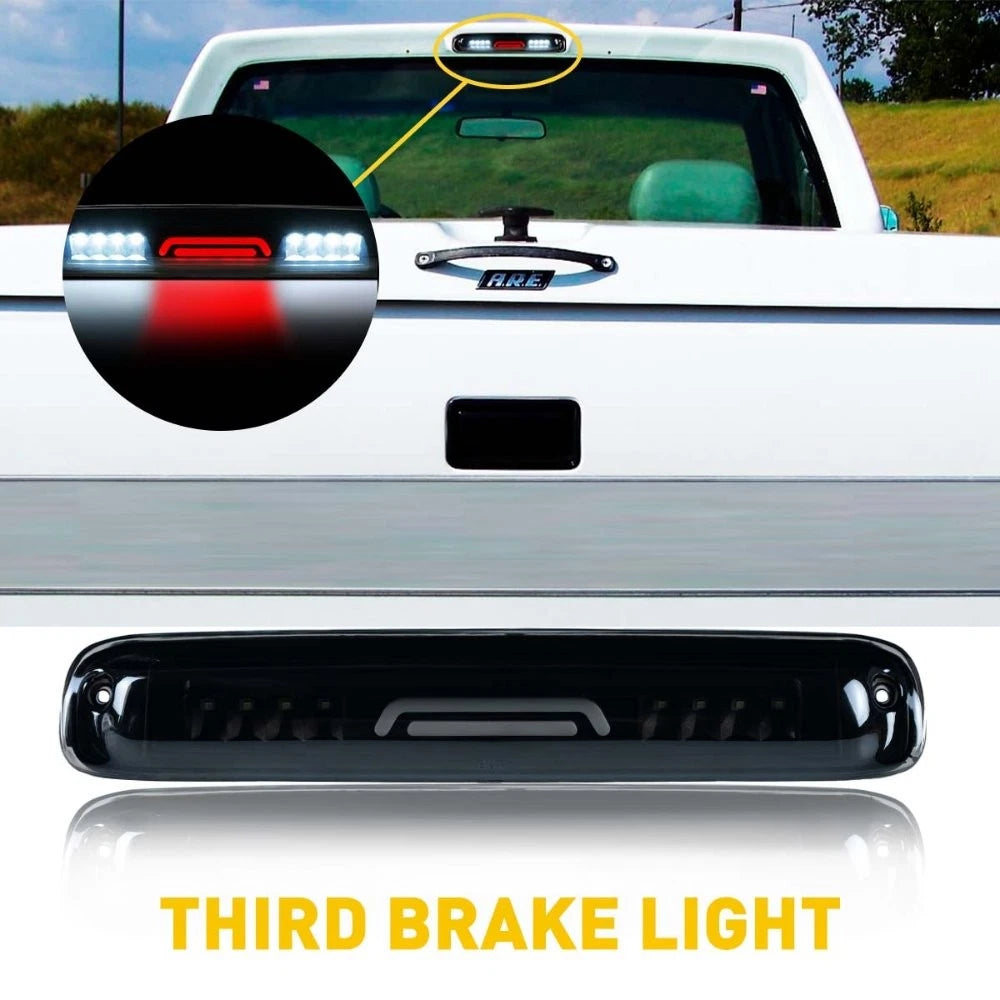LED 3RD Third Tail Brake Light Cargo Lamp For Chevy Silverado GMC Sierra Smoke A 6B93BC-57