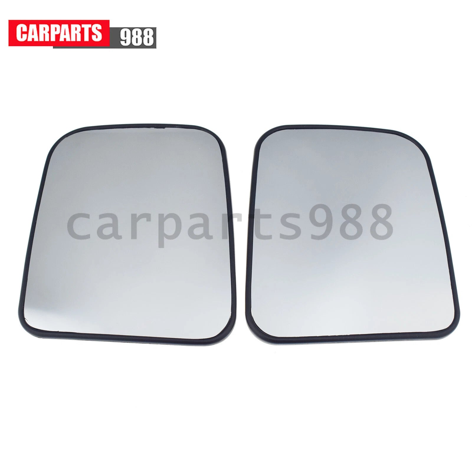 Left Right Mirror Glass Heated w/ Backing For Nissan Pick-up Patrol Y61 Navara 6B93BC-57