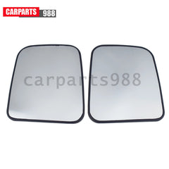 Left Right Mirror Glass Heated w/ Backing For Nissan Pick-up Patrol Y61 Navara 6B93BC-57