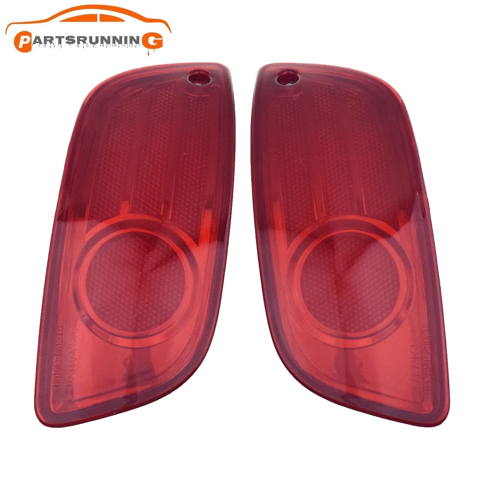 Rear Left & Right Bumper Reflector Set For 2007-2009 Hyundai Santa Fe 924092B010 6B93BC-57