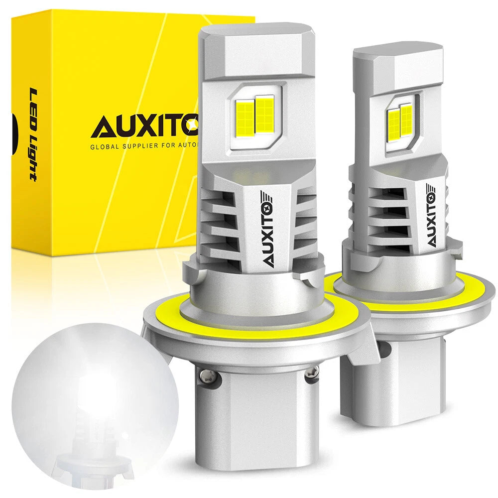 LED Headlight Bulbs H13 9008 for Ford F-150 04-2014 High Low Beam 30000LM M6 EOA 6B93BC-57