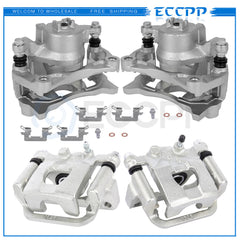 Front Rear Brake Calipers 4Pcs Set For 2013-2016 2017 2018 Nissan Altima 6B93BC-57