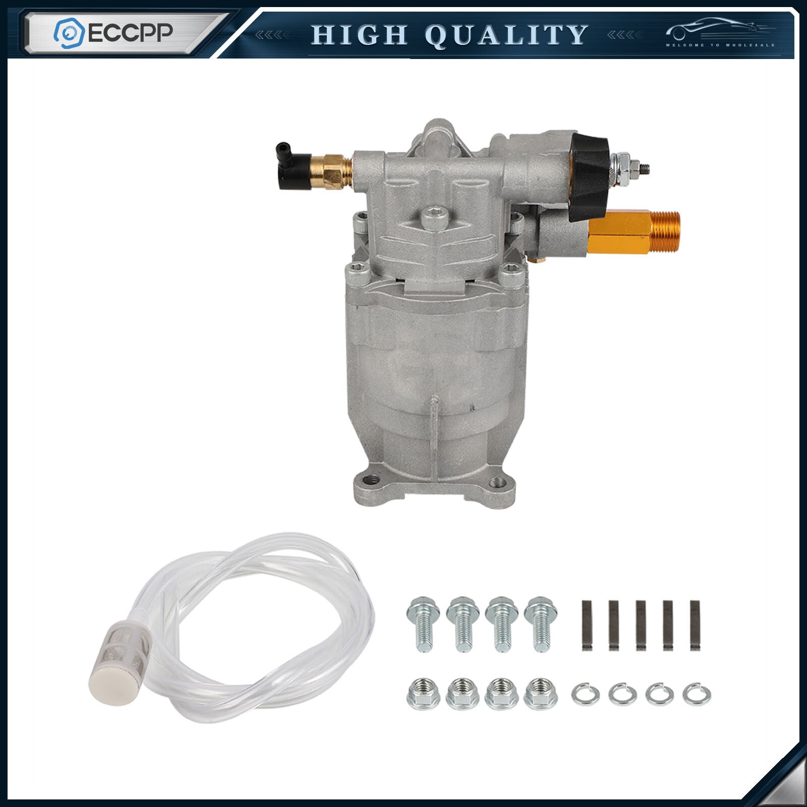 Pressure Washer Pump Power Washer Pump 3/4" Horizontal 3000 PSI 2.5 GPM 6B93BC-57