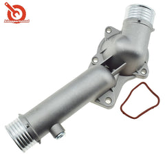 Aluminum Coolant Thermostat Housing Cover For 1997 1998 BMW 528i E39 11531740478 6B93BC-57